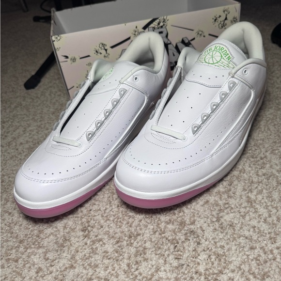 Air Jordan 2 Retro Low Cherry Blossom Men's Size 15 New With Box No Lid - Picture 8 of 10
